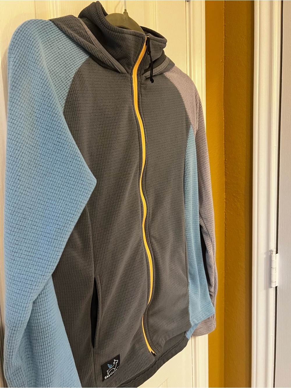 SkyGOAT CAMP Hooded Microgrid Fleece Jacket | Size S 🏔️ - Picture 3 of 14